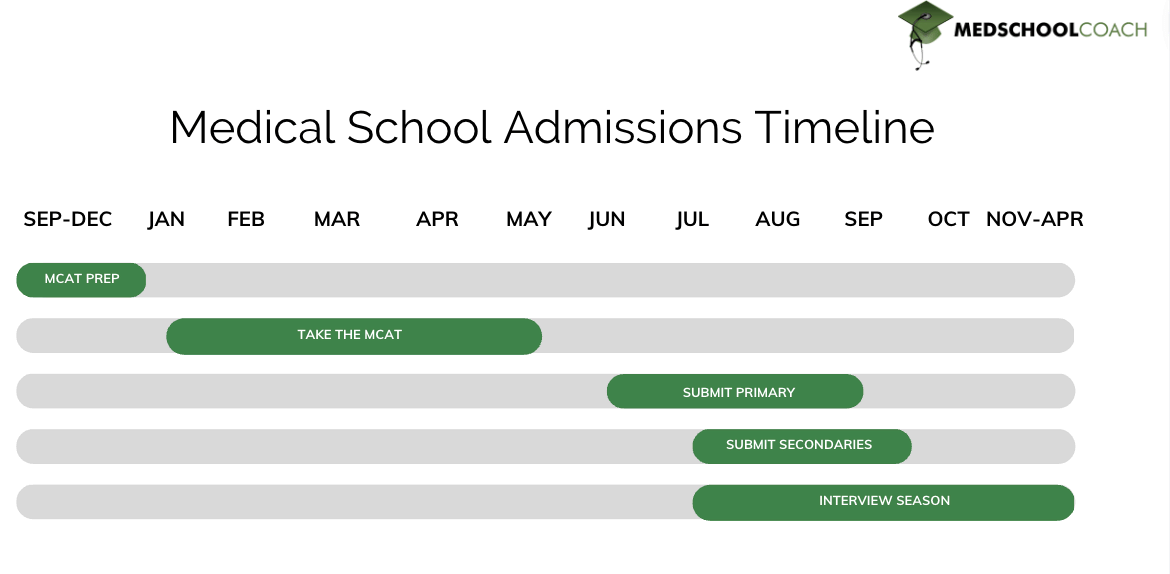 AMCAS 2024/25 application cycle selection screenshot